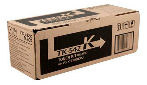 Toner Kyocera Tk-542k Fs-c5100dn Color Negro 4000 Paginas