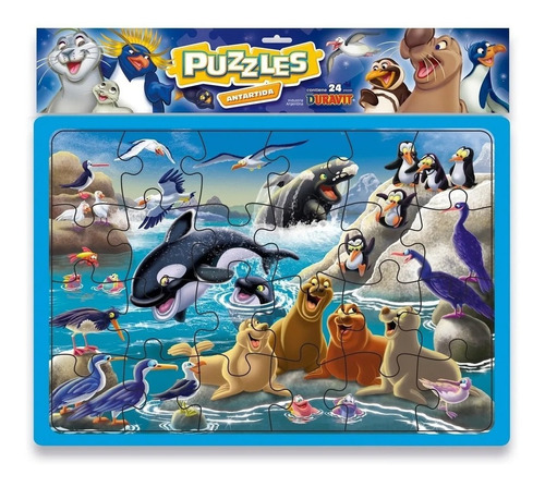 Puzzle Fauna Antartica 24 Piezas Duravit Playking