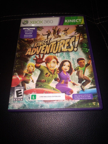 Juego Kinect Adventures, X-box 360, Fisico