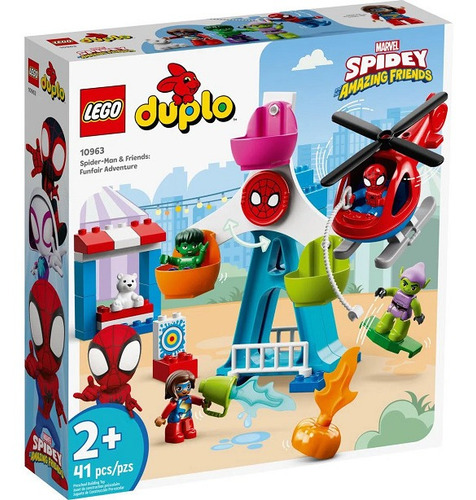 Homem-aranha E Amigos: Parque De Diversões 10963 - Lego
