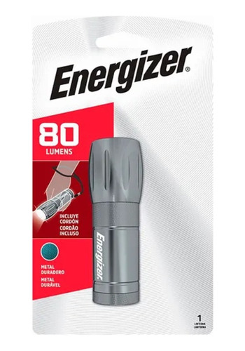 Linterna Metal Led Energizer Ml33 Compacta + Pila Regalo