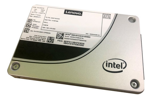 Disco Servidor Lenovo 480gb Sata Ssd Hs 2.5 4xb7a10248