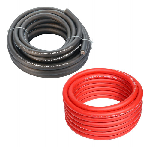 Topstronggear Cable De Alimentacin De Calibre 4 De 25 Pies N