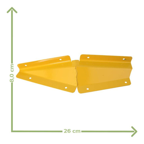 Placa Aço Trator New Holland 84363961 Cnh