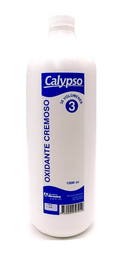 Oxidante Cremoso Calypso 30 Vol 1 Lt.