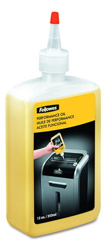 Fellowes 35250 Aceite Rendimiento Powershred, 12 Oz. Bot /vc