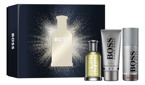 Boss Kit Edt 100 Ml + Shower Gel 100 Ml + Desodorante 150 Ml
