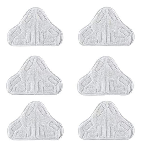 6pcs Pads For H2o X5 Steam Mop Cleaner Floor Washable Mi 1