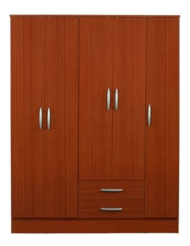 Placard Mosconi 55984 Caoba 5 Puertas