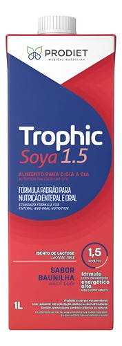Trophic Soya 1.5 Baunilha 1 L Prodiet. Promoção Aproveite!!!