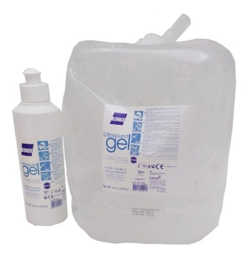 Gel Para Ultrasonido Transparente 5l Base Agua Konix Neutra