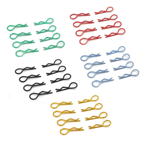 Clips Universales Rc Body Clips R Clips Rc Para Camión Y Coc