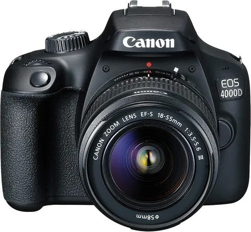 Imagen 3 de 7 de Cámara Canon Eos 4000d Reflex Digital Kit Profesional