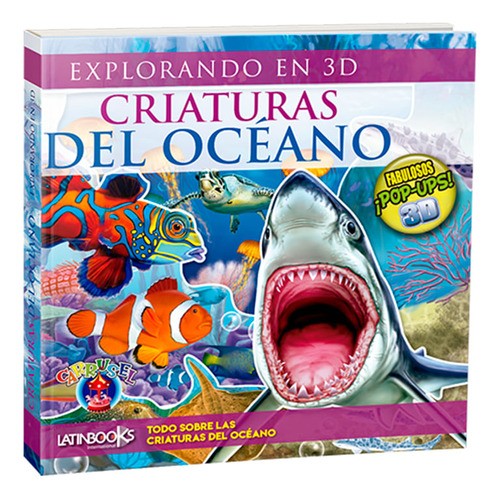 Libro Explorando En 3d: Criaturas Del Océano