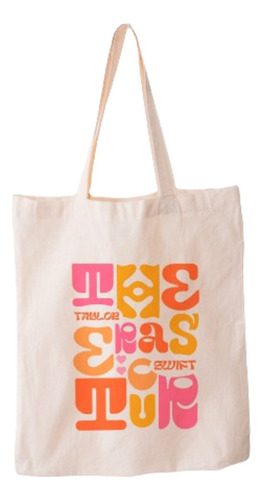 Bolsa De Tela Lienzo Tote Bag Taylor Swift Eras Tour