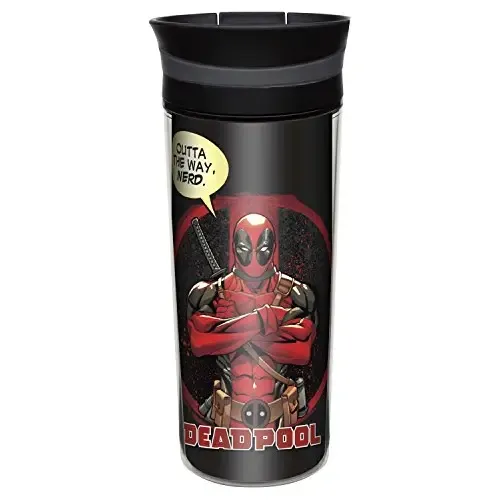 Zak Designs Marvel Universe Water Bottle, 16 Oz - Avengers & Superhero Theme Drink Bottle For Kids & Fans - View #14