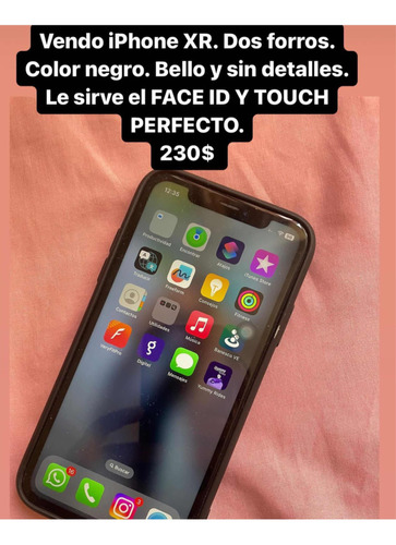 iPhone XR. Usado. Intacto.