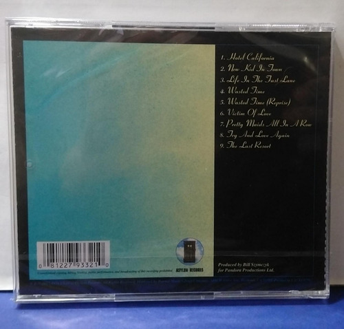 Eagles Hotel California 40th Anniv Edition Cd Importado