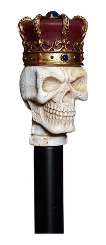 Baston Rey Calavera De Los Muertos Cotillon King Skull