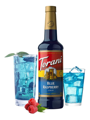 Jarabe Torani Frambuesa Azul Moras Syrup Formula Original