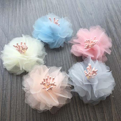 100 Piezas De S De Flores Coser Adhesivo Insignia Para ,