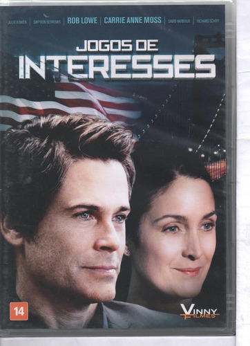 Dvd Jogos De Interesses (filme Sobre Politica Eleicoes) Novo