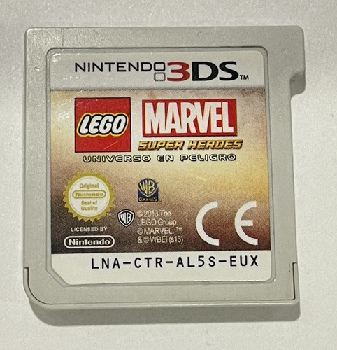 Lego Marvel Super Herdes Nintendo 3ds Físico Sin Caja