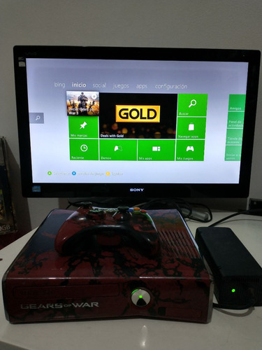 Microsoft Xbox 360 320gb Gears Of War 3 - Leer Descripcion
