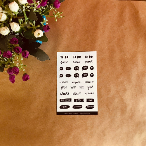 Kit Planners (semanal E Diário) + Caderno E Adesivos