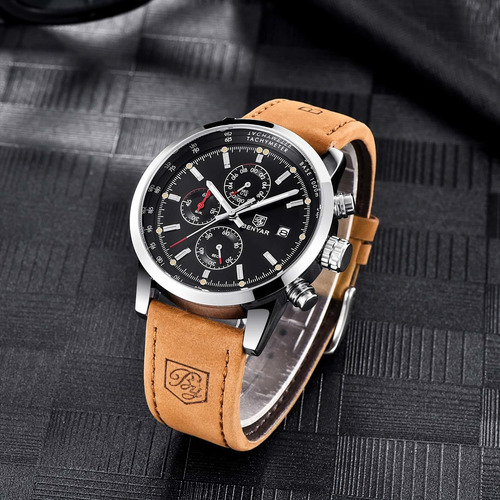 Reloj Benyar De Cuarzo Resistente Al Agua Para Hombre, ...