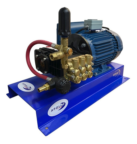 Imagen 2 de 9 de Hidrolavadora Industrial Apollo 5hp Platino 2700psi 220v Ci