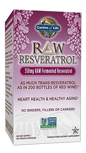 Resveratrol Supplement, Raw Whole Food Antioxidant Formula