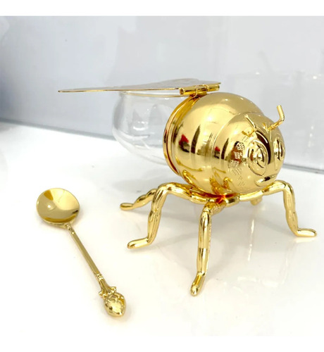 . Exquisita Maceta De Miel Con Forma De Abeja, Adorno Decora