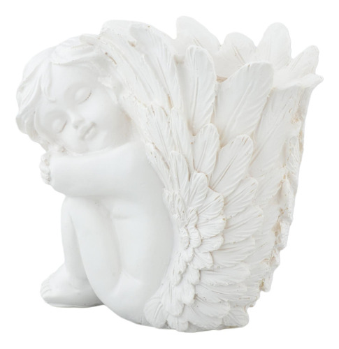 Angel Girl Escultura Florero Decorativo Portalápices Para