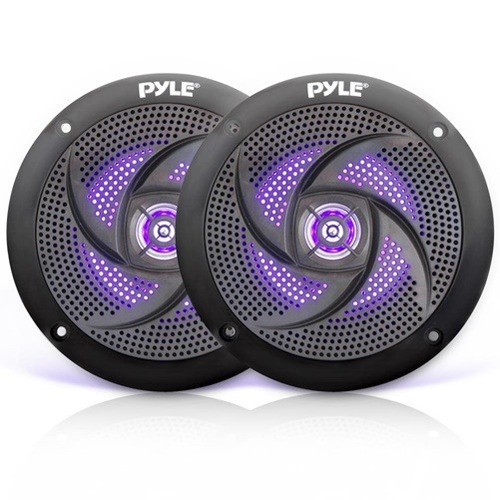 Par (2) Altavoces Pyle Plmrs63bl De 6.5'' 240w Perfil Bajo