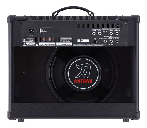 Imagem 3 de 5 de Amplificador (cubo) Boss Katana 100 Mk2 Combo 100w Preto