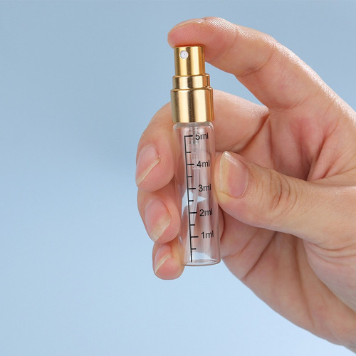 Muyier 50 Mini Atomizador De Perfume, Botella De Vidrio