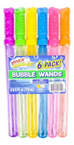 Sunny Days Entertainment Maxx Bubbles - Varitas De Burbujas. Color Azul