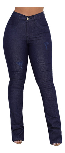 Calça Femininas Jeans Flare Barata Levanta Bumbum