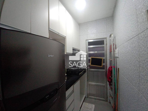 Imagem 10 de 15 de Kitnet Com 1 Dormitório À Venda, 27 M² Por R$ 139.000,00 - Vila Guilhermina - Praia Grande/sp - Kn0221