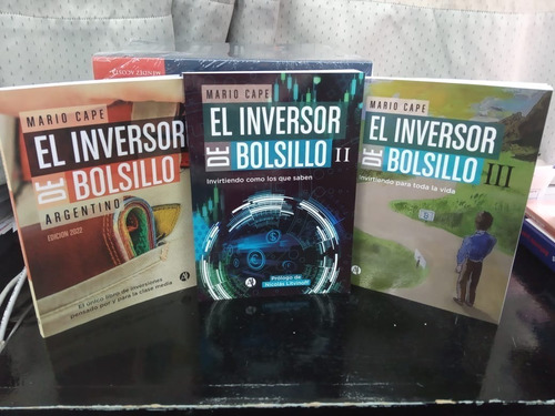 Libro Combo El Inversor De Bolsillo 1, 2 Y 3