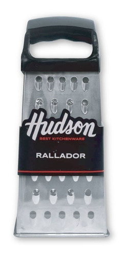 Rallador 4 Caras Hudson Acero Inoxidable 22 Cm Hogar Casa