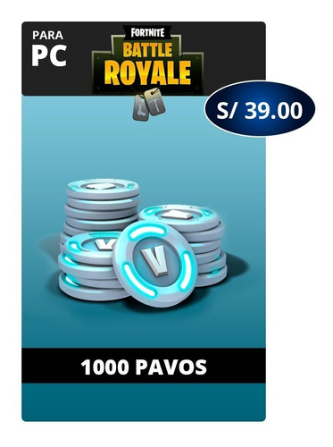 Fortnite 1000 Pavos - Pc - Global