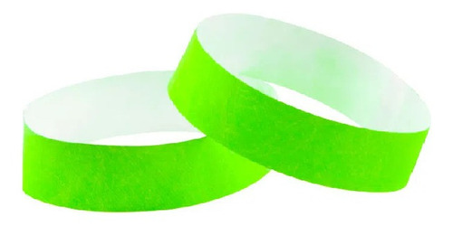 Pulseira De Identificação Verde Neon - 50 Unidades - Embra