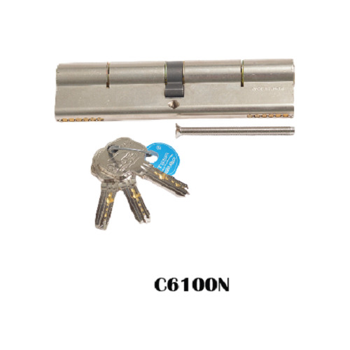 Cilindro Tesa C6 100mm (50+50) 3 Llaves Nk