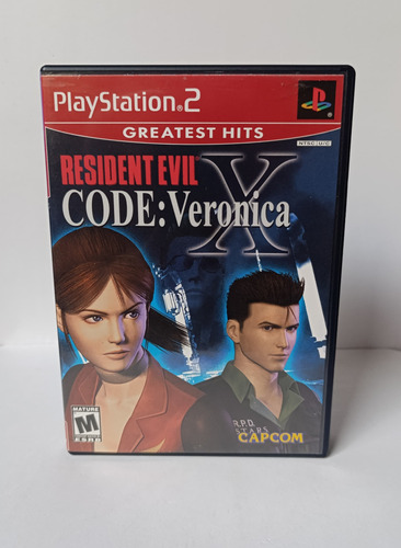 Resident Evil Code Veronica X Ps2 Original Completo 