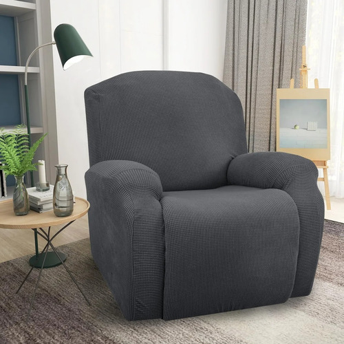 Funda Sofá Reclinable 1 Plaza Protector Cobertura Completa