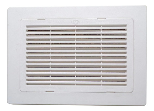 Rejilla Clip  Ventilacion 150x230mm Blanco Envio Correo Arg.