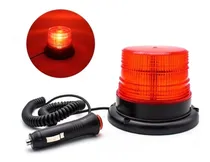 Comprar Baliza Intermitente Led Seguridad Vial Flash 12\u002F24v Rojo