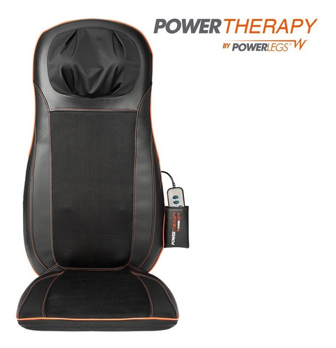 Power Therapy By Power Legs Asiento Masajeador C Calentador